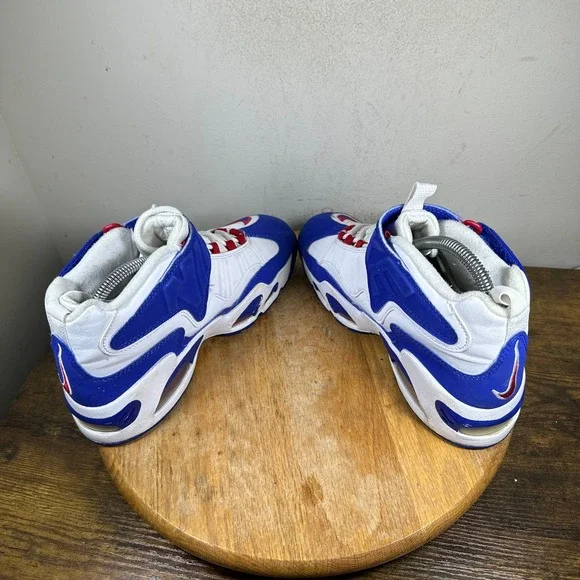 Nike Air Griffey Max 1 USA White Blue Red Basketball Shoes Size 7 DX3723-100